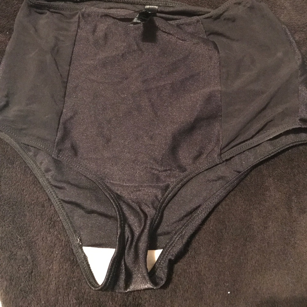 American Apparel Mesh High waisted swim bottoms